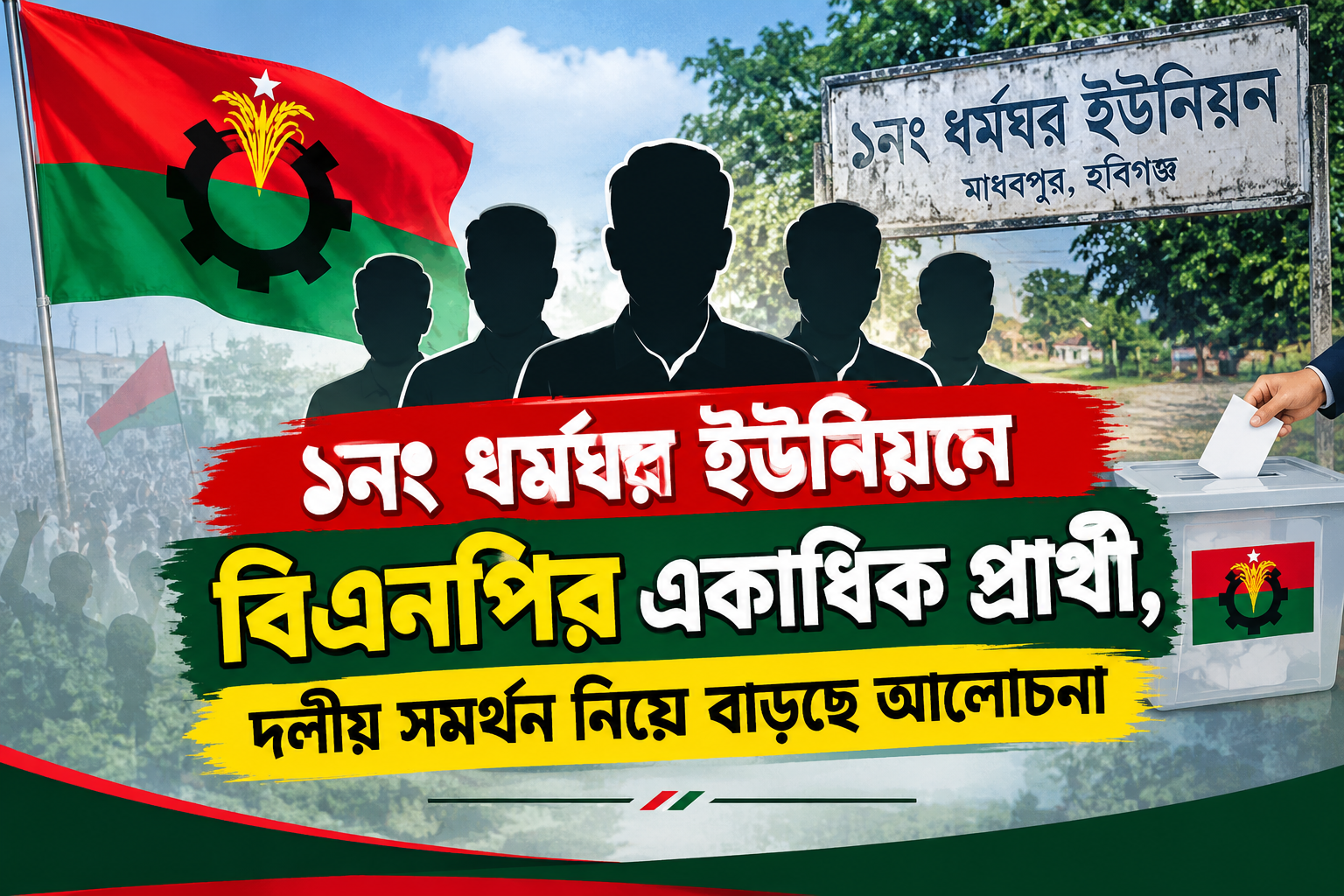 চেয়ারম্যান নির্বাচনে একাধিক প্রার্থী কে পাচ্ছেন দলীয় সমর্থন?