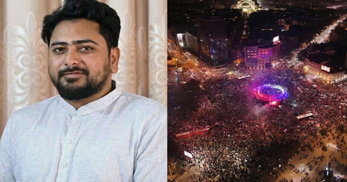 সার্বিয়ায় ছাত্র আন্দোলনের বিজয়, নাহিদ ইসলামের অভিনন্দন